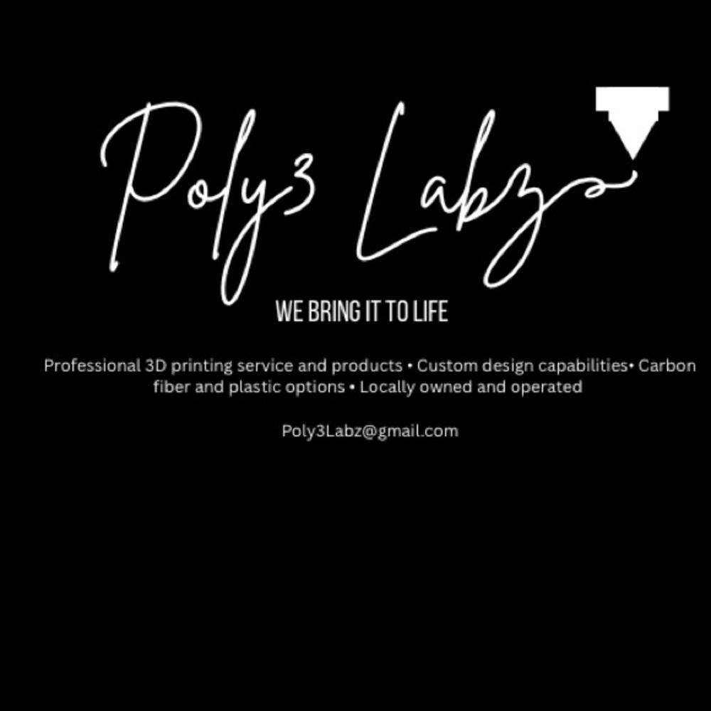 Poly3 Labz Custom 3D Printing Service